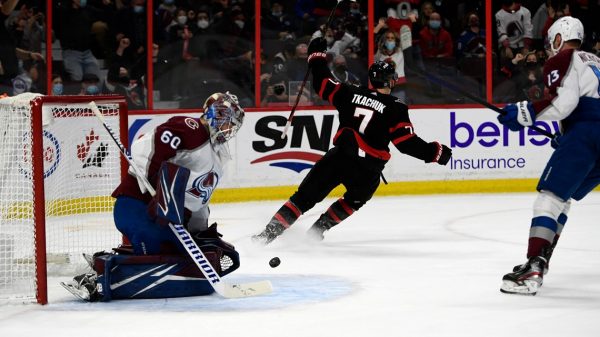 Tkachuk scores early in extra time, leads Senators previous Avalanche