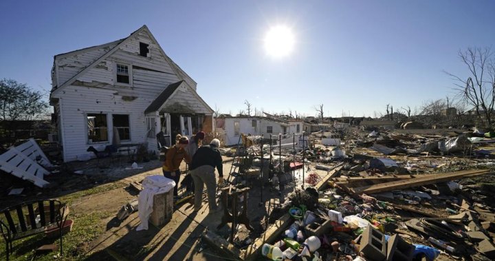 Kentucky twister: Restoration efforts will ‘go on for years to come back,’ officers say – Nationwide