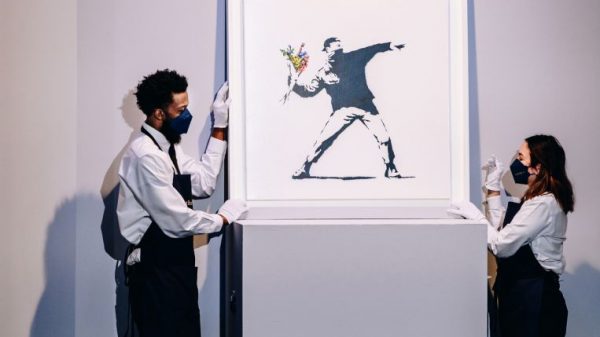 Chopping a Banksy into 10,000 (digital) items, Arts Information & Prime Tales