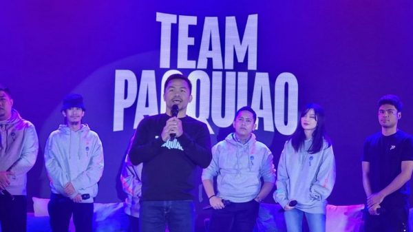 Pacquiao launches personal ‘Group Pacquiao GG’ esports crew