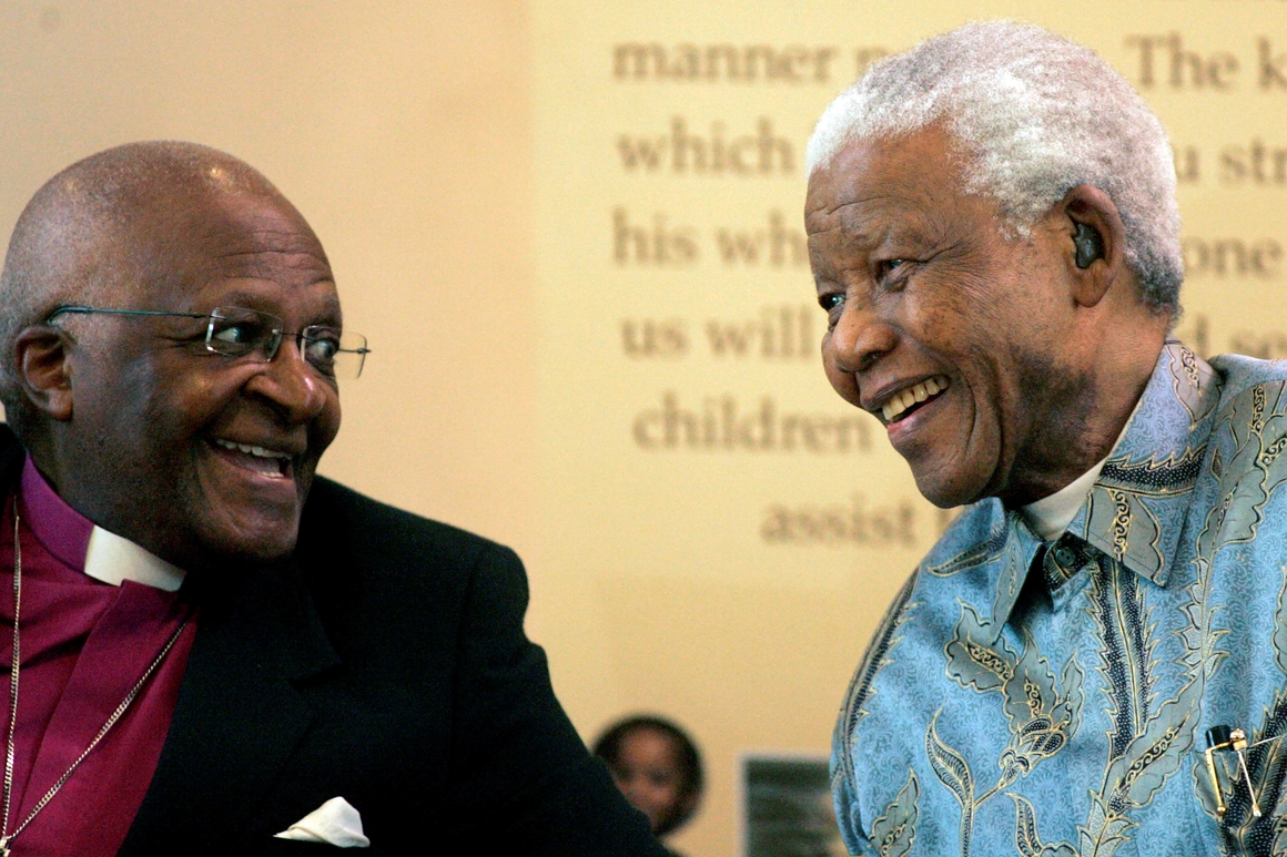 Desmond Tutu, South Africa’s ethical conscience, dies at 90