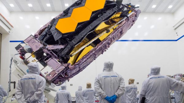 NASA’s new Webb house telescope opens its golden ‘eye’