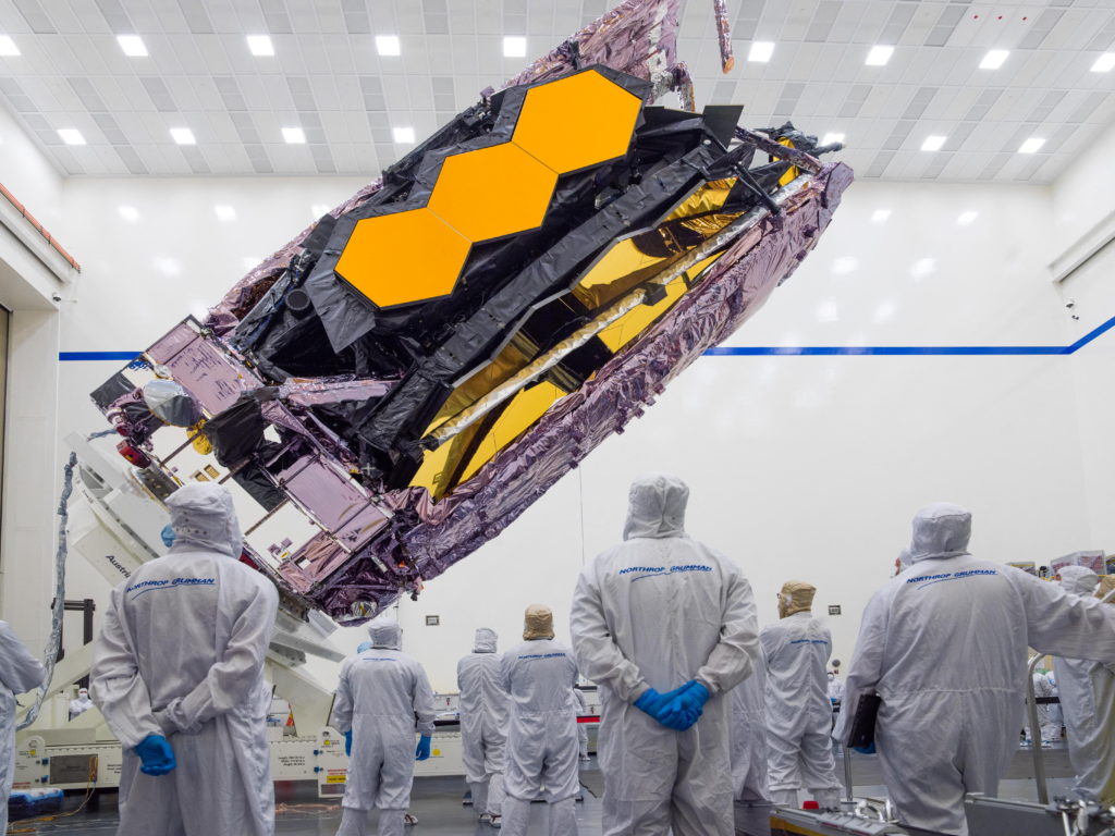 NASA’s new Webb house telescope opens its golden ‘eye’