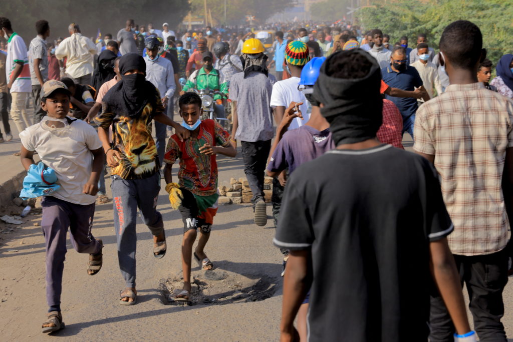 Sudan’s anti-coup protests violently dispersed with 2 individuals killed
