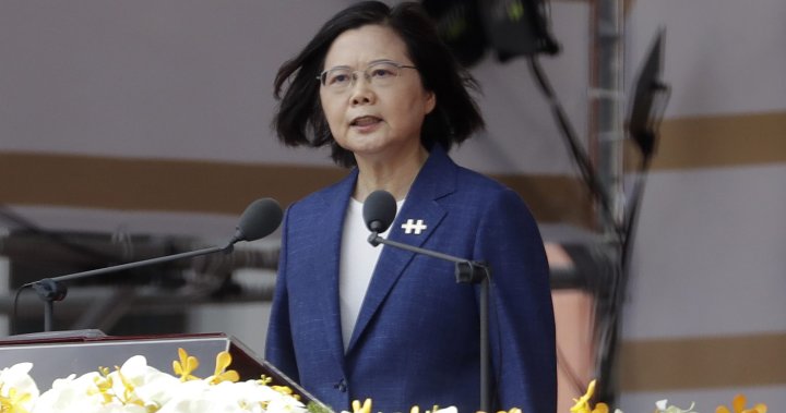 Taiwan chief’s New Yr tackle warns China should keep away from ‘army adventurism’ – Nationwide