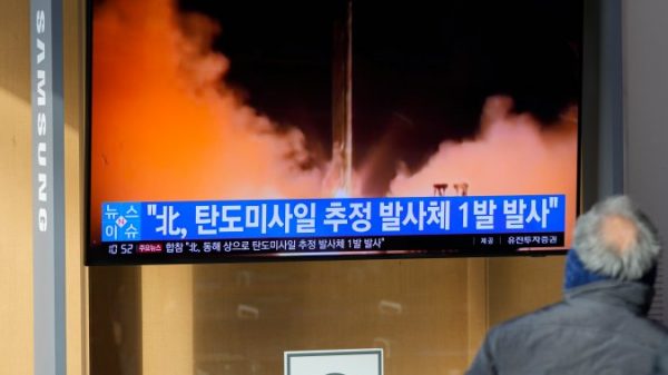 North Korea fires 2nd suspected ballistic missile check in lower than per week – Nationwide