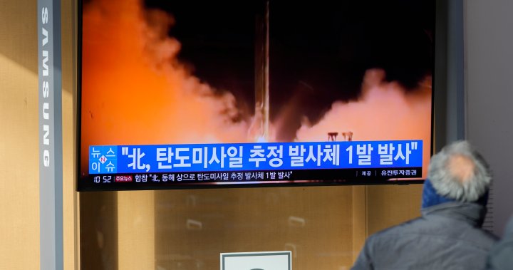 North Korea fires 2nd suspected ballistic missile check in lower than per week – Nationwide