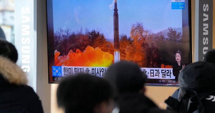 North Korea’s missile take a look at wasn’t hypersonic, South Korea says – Nationwide