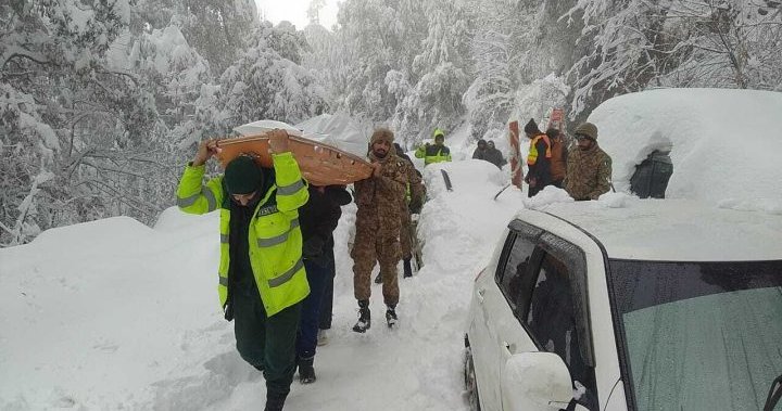 Chilly kills 22 stranded vacationers amid heavy snow at Pakistan’s mountain resort – Nationwide
