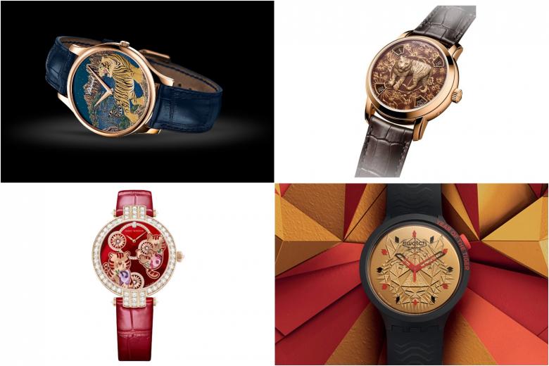 It is tiger time: Watch manufacturers put the large cat on wrists