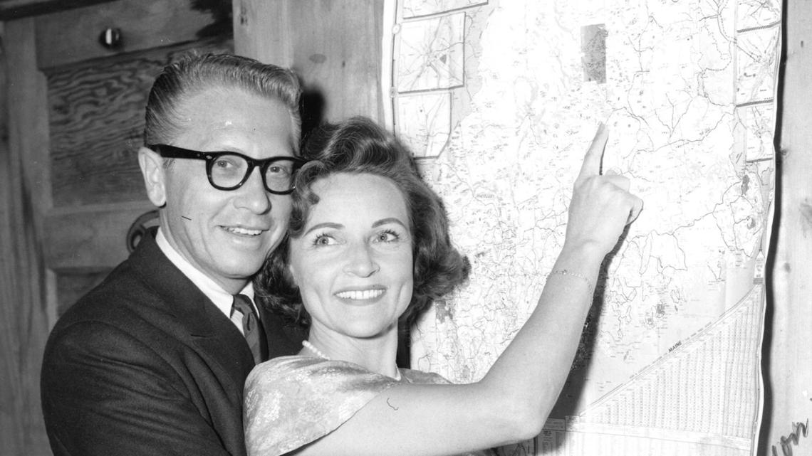 Betty White and Allen Ludden fell in love in Madison, Maine