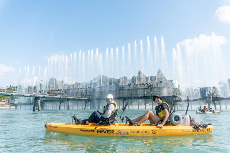 Fishing from a kayak is reel enjoyable