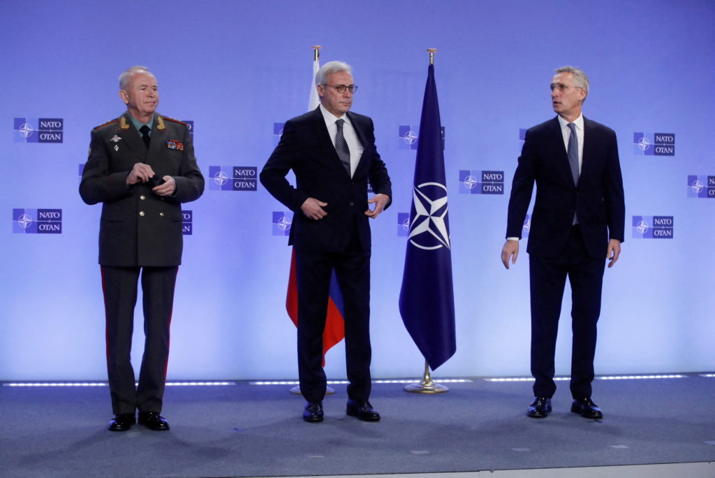 U.S., NATO meet with Russia over huge troop buildup at Ukraine border