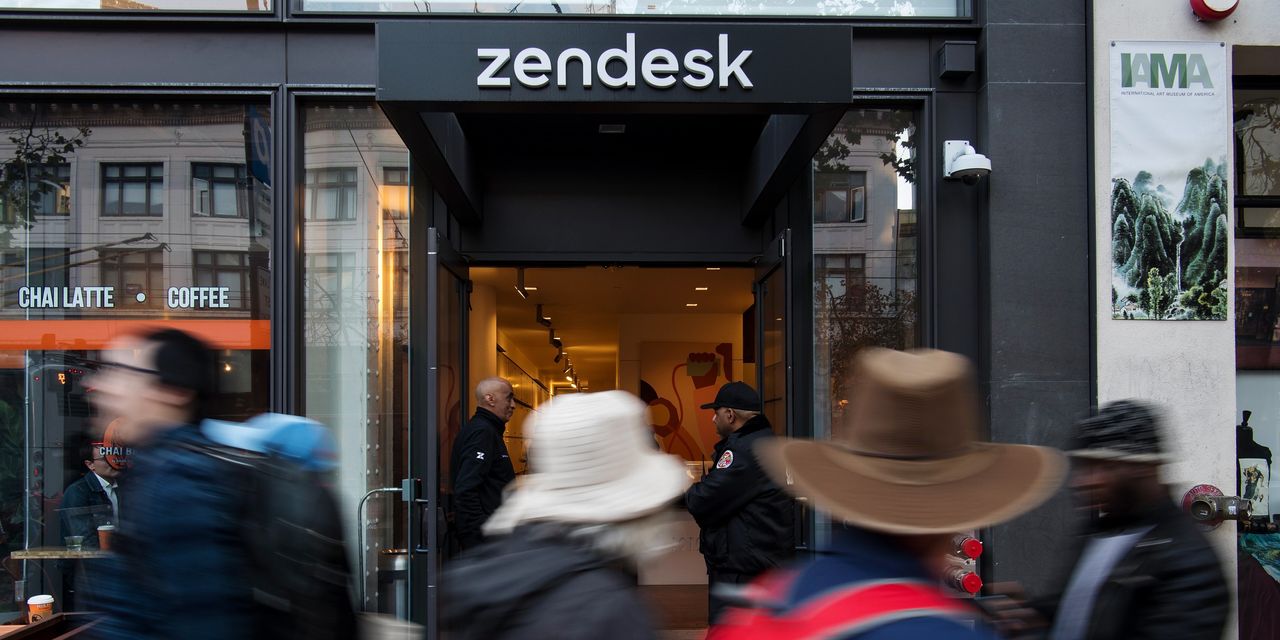 Zendesk Receives Takeover Approaches – WSJ