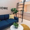 The Stylish Residence: Compact one-bedroom condominium stuffed with surprises