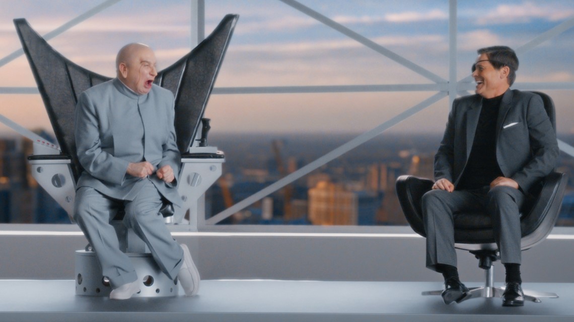 Tremendous Bowl advert: Austin Powers forged, Mike Myers, Rob Lowe reunite