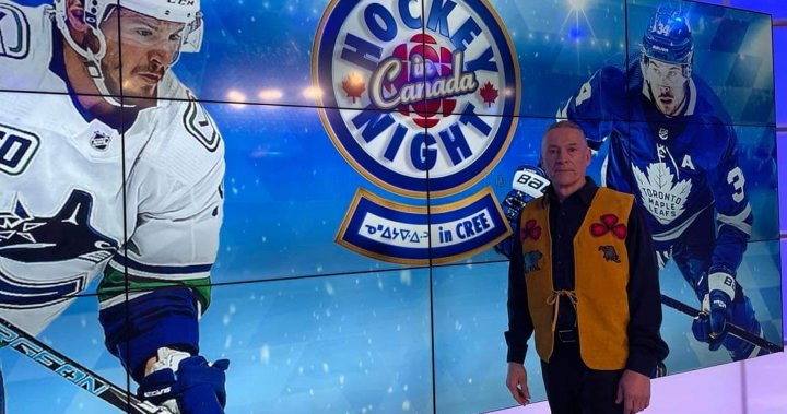 Northern Saskatchewan broadcaster calling HNIC video games in Cree