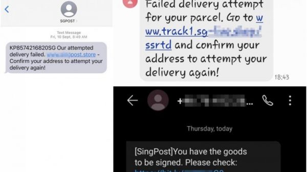 How scammers posing as SingPost trick victims with SMSes, pretend websites