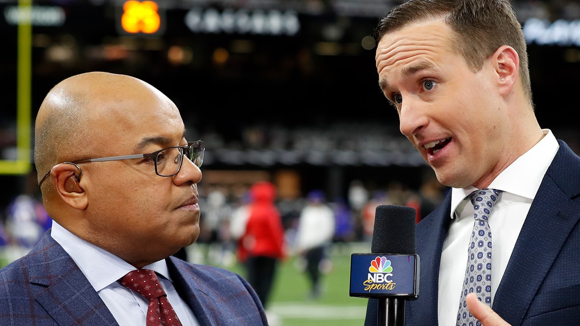 Report: Former Saints quarterback Drew Brees benched from NBC