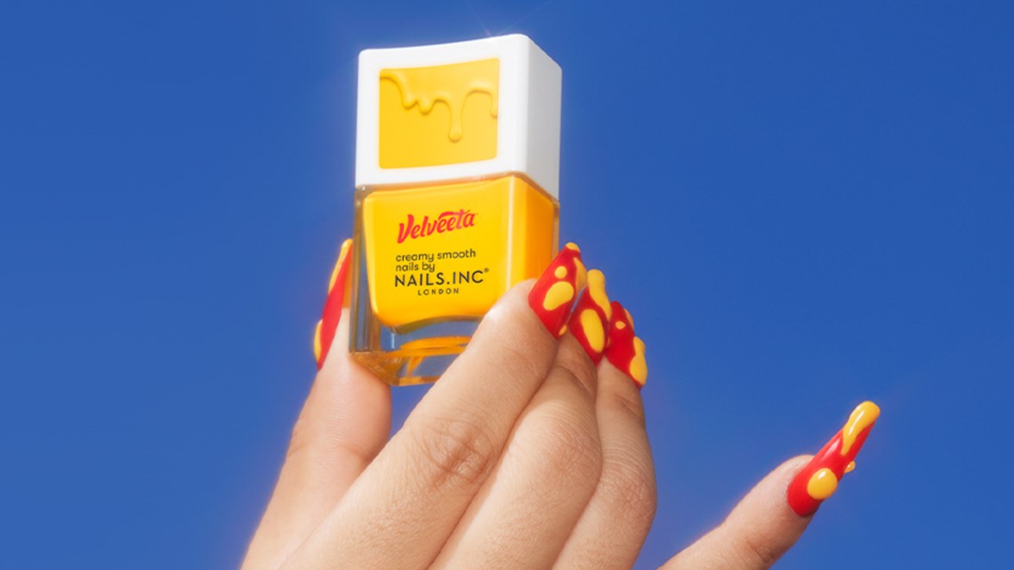 Velveeta has a brand new cheese-scented nail polish for cheese lovers