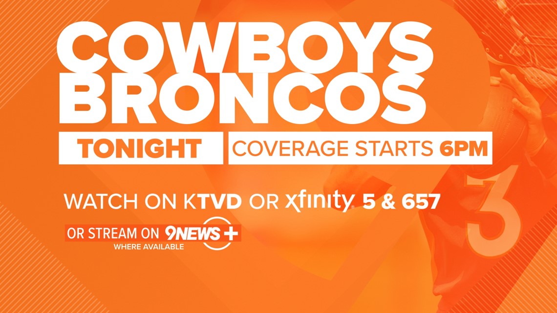 The place to observe Denver Broncos vs. Dallas Cowboys on TV, streaming