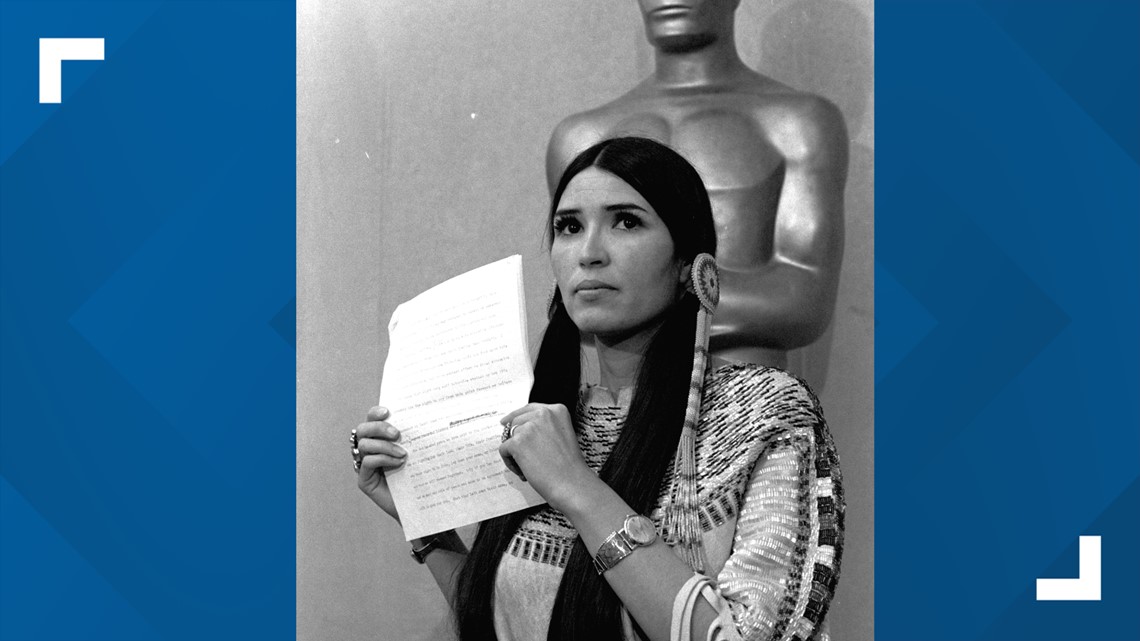 Oscars apologizes to Sacheen Littlefeather for abuse she endured