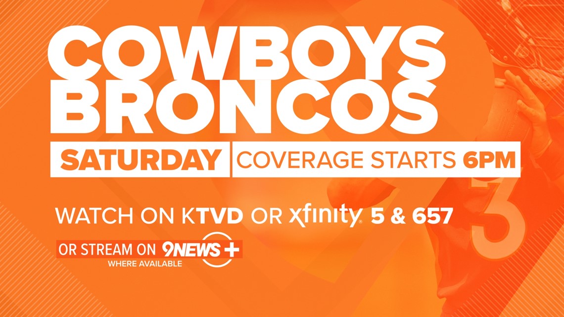 Watch Denver Broncos preseason video games on TV, streaming totally free